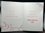 Merry Christmas Godson Greeting Card w/Envelope