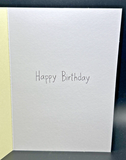 Humor Happy Birthday Greeting Card w/Envelope
