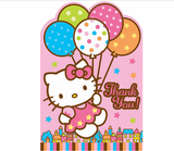 2010 Sanrio | Hello Kitty | Balloon Dreams | Thank You Cards | 8- Count | New!