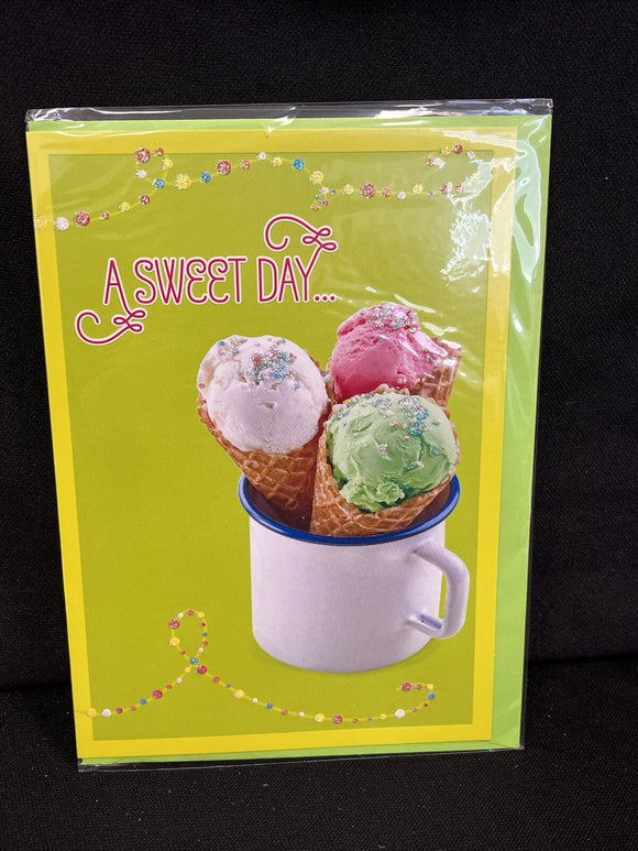 Happy Birthday Greeting Card w/Envelope