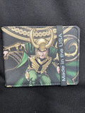 Loki Poses Marvel Comics Bi-Fold Wallet