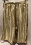 Yale Athletic Shorts Gold Elastic Waist w/Drawstring XL