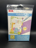 FISHER PRICE Hello Baby INVITATION SET (8) ~ Shower Party Supplies Invites Cards