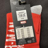 Mens Bioworld Miles Morales Spiderman Socks Size 8-12