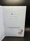Congratulations Birth of Son Greeting Cards w/Envelope