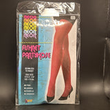Forum Fishnet Pantyhose Seamless To Waist Purple OS2