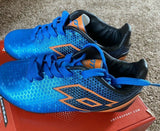 Lotto Spectrum Elite WW Blue/Orange Youth Soccer Clears Sz 10w NEW