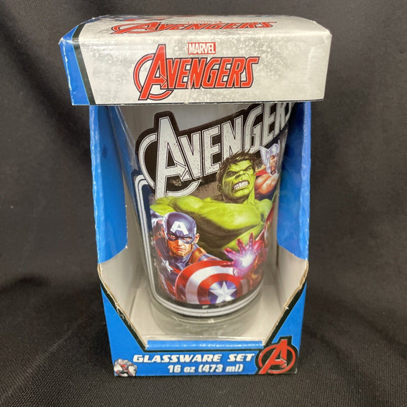 Marvel Avengers Entertainment Pint Glass 16oz
