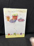 3D Birthday Greeting Card w/Envelope