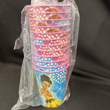 DISNEY FAIRIES TINKERBELL SWEET TREATS PLASTIC FAVOUR CUP 12 CT2