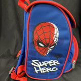 Scooli Mini Spiderman Backpack Zip Front Pocket Adjustable Straps Marvel