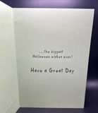 Happy Halloween Greeting Card w/Envelope