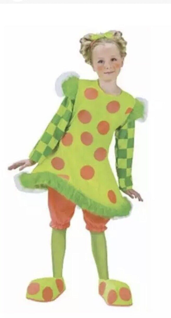 Childs Lolli The Clown Costume Medium 8-10