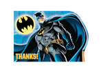 BATMAN THANK YOU NOTES (8) ~ Birthday Party Supplies Stationary Thanks Superhero