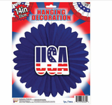 Forum Novelties Patriotic USA 14" Hanging Decoration