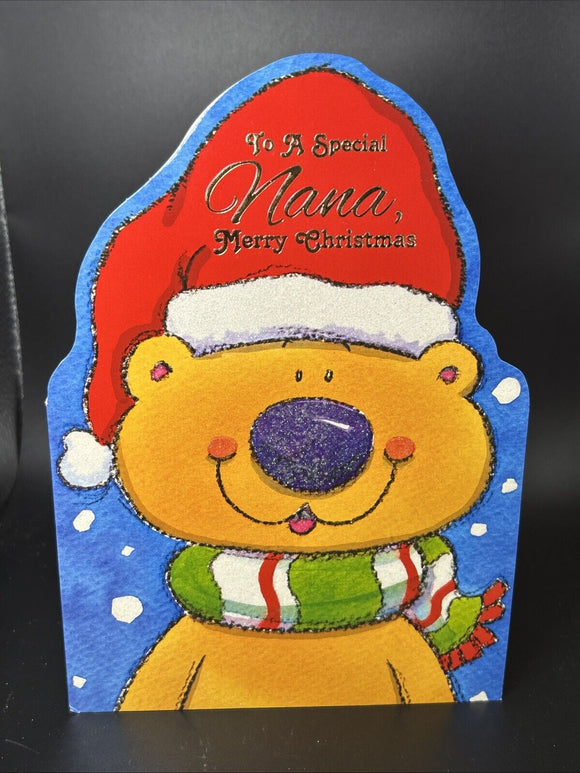 Merry Christmas Nana Greeting Card w/Envelope