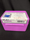Stuff Management File Card Box Purple FB 350