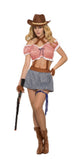 Womens Ridem Cowgirl Costume Size XS-S 2-60