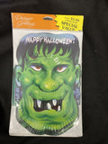 Halloween Packaged Cards, Frankenstein’s Monster Design (8 Cards w/Envelopes)