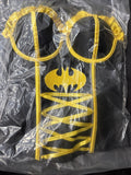 Womens DC Comics Batgirl Corset Costume Accessory Small Size 4-62