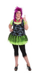 Forum Novelties 80's Punk Lady Plus Fits Up To Size 22 Adult Costume0