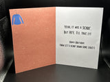 Humor Birthday Greeting Card w/Envelope