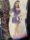 Sailor costume dress plus size 18 - 20 blue