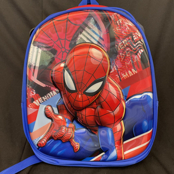 Kids 3 Compartment 3D Spiderman 15” Backpack