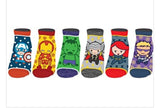 Bioworld Marvel Comics the Avengers Chibi Juniors/Womens 6 Pack Ankle Socks