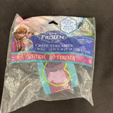 Disney Frozen Crepe Streamer Elsa Anna 30' Sisters Forever Decor