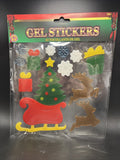 Rubies Christmas Holiday Set Gel Stickers