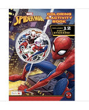 Marvel Spider-Man Activity Book with 12 Vinyl Stickers