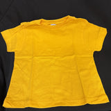 Toddler Size 4 Jersey TShirts Rabbit Skins 3301 Gold1