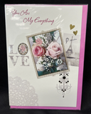 Happy Birthday Love Greeting Card w/Envelope