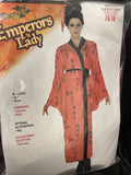 Women’s Emperors Lady Costume One Size Fits Up To 14/16