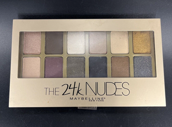 Maybelline The 24K Nudes Eyeshadow Palette 12 Color