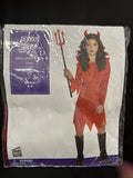 Devious Devil Girl's Halloween Costume Small 4-6