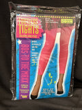 Neon Footless Tights 80s Retro Tights Halloween Costume Fits 5"-5"9' Hot Pink