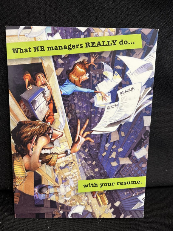 Humor Graduation Greeting Card w/Envelope