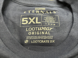 Loot Crate Eternals Exclusive Long Sleeve T-shirt Blue Mens Size 5XL