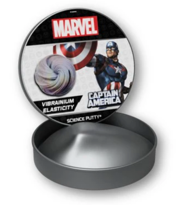 Marvel Heros Vibrainium Elasticity Captain America STEAM Science Putty
