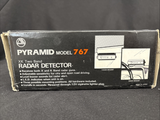 Vintage Radar Detector Pyramid Model 7671