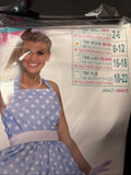Rubies Womens 50s Prom Dress Costume Medium 8-123