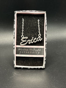 Marina DeBuchi "Erica" Necklace Silver Plated 15 +3 extender NEW
