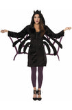 Spider Hoodie Costume for Women - Adult One-Size (up to Size 12)0
