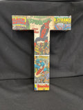 Marvel Comics Retro 10" Letter T Tabletop Room Decor Avengers Superhero Wall