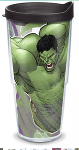 Tervis Incredible Hulk Double Walled Insulated 24oz Tumbler W/Travel Lid