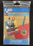 Thomas the Train & Friends Thank You Cards 8 PCS Envelope Seals