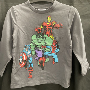 Marvel Heroes Long Sleeve Kids TShirt  AUS Size 4