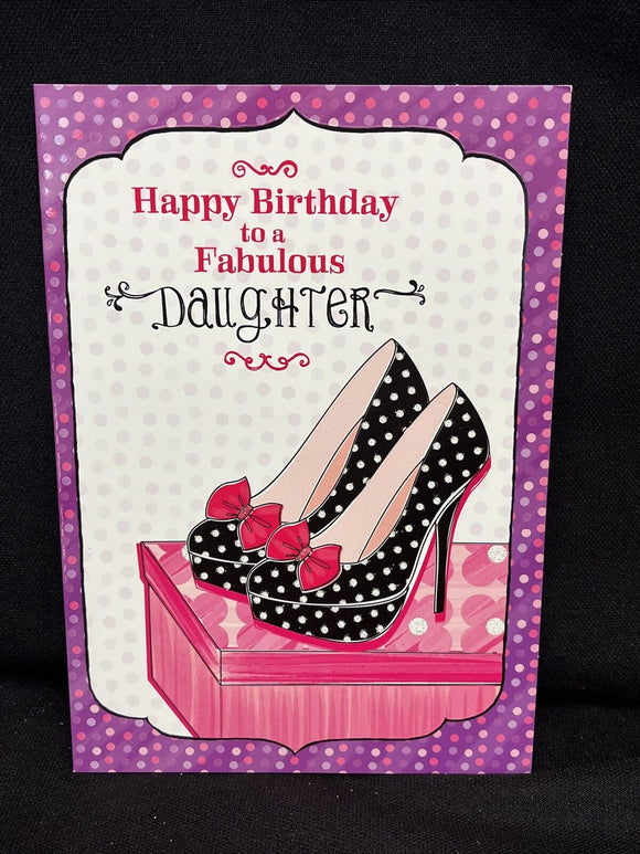 Happy Birthday Daughter Greeting Card w/Envelope